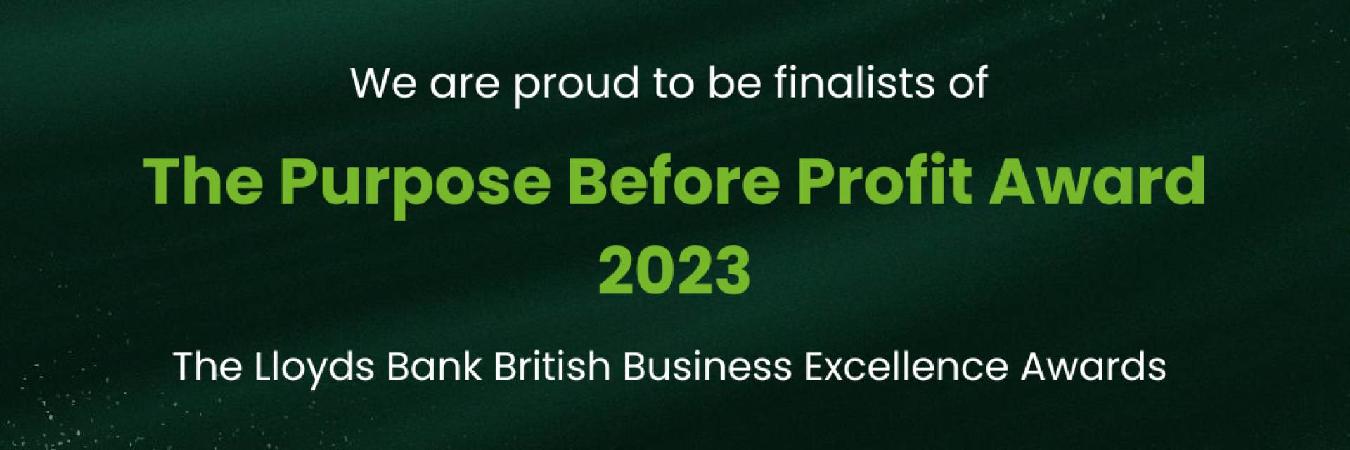 The Purpose Before Profit Award